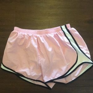 Pink Nike shorts